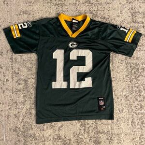 Youth Medium Reebok Aaron Rodgers Green Bay Packers Jersey